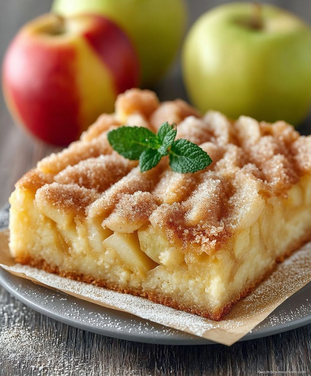 Apfelkuchen Blech einfach backen