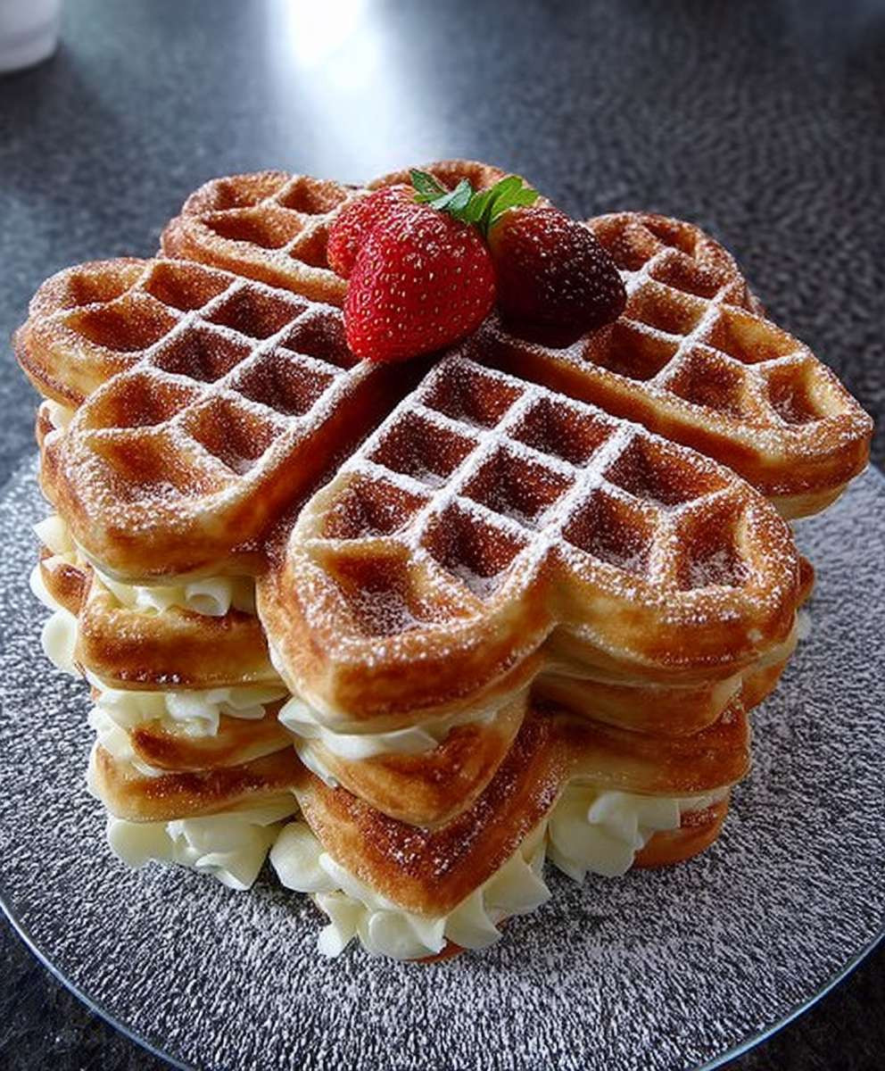 Geheime Waffeln backen