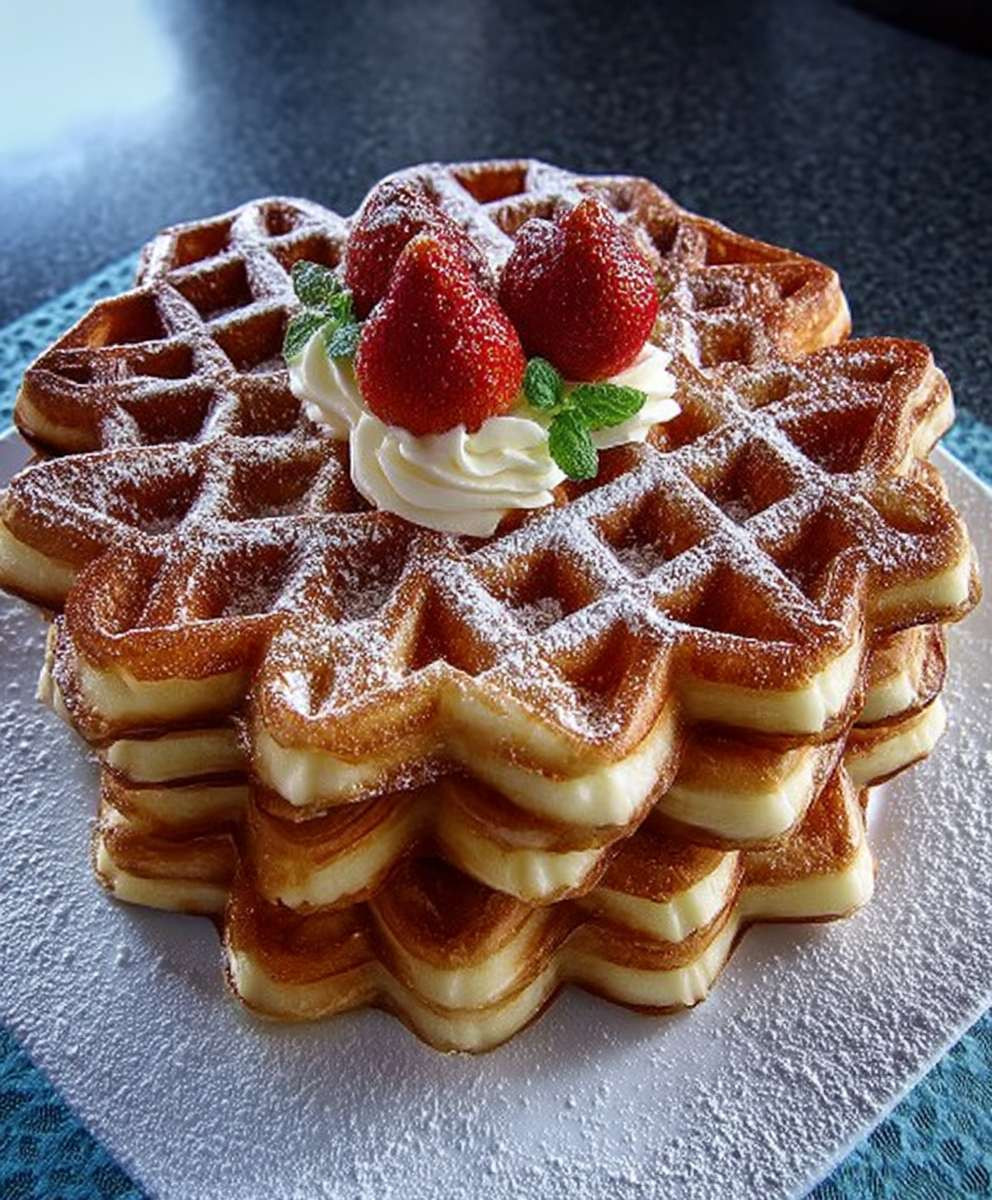 Geheime Waffeln backen
