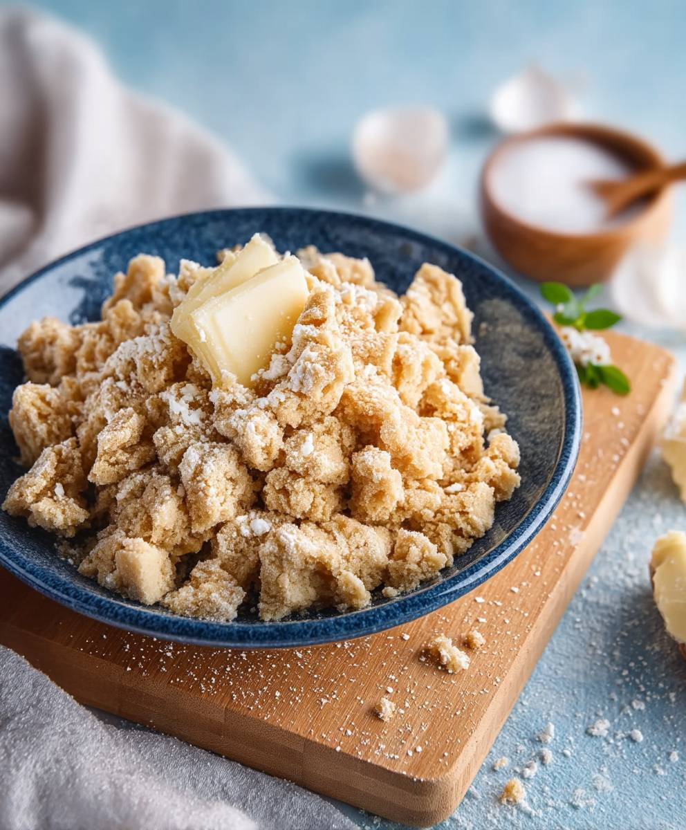 Butterstreusel backen