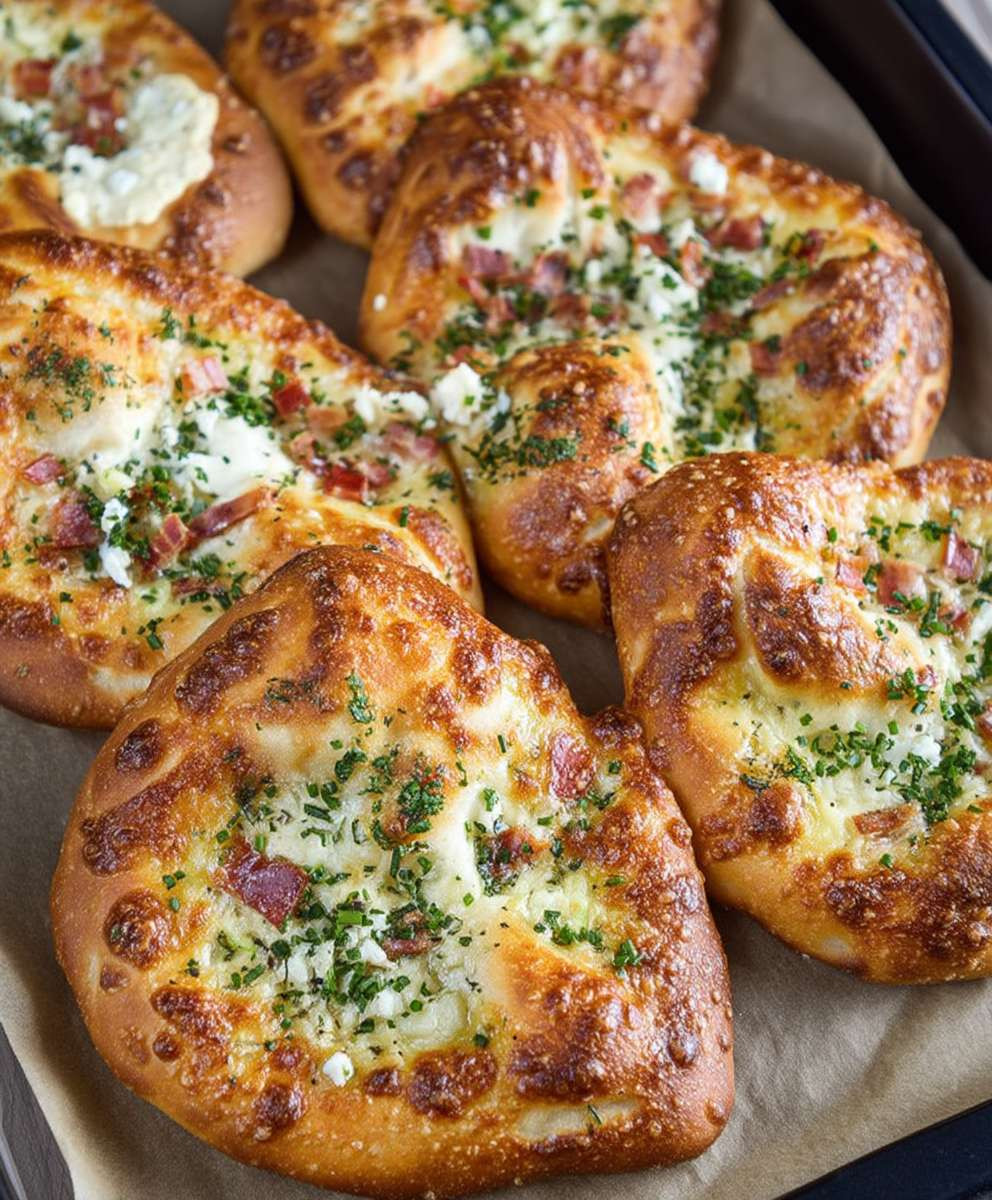 Flammkuchen Brezeln Partysnack