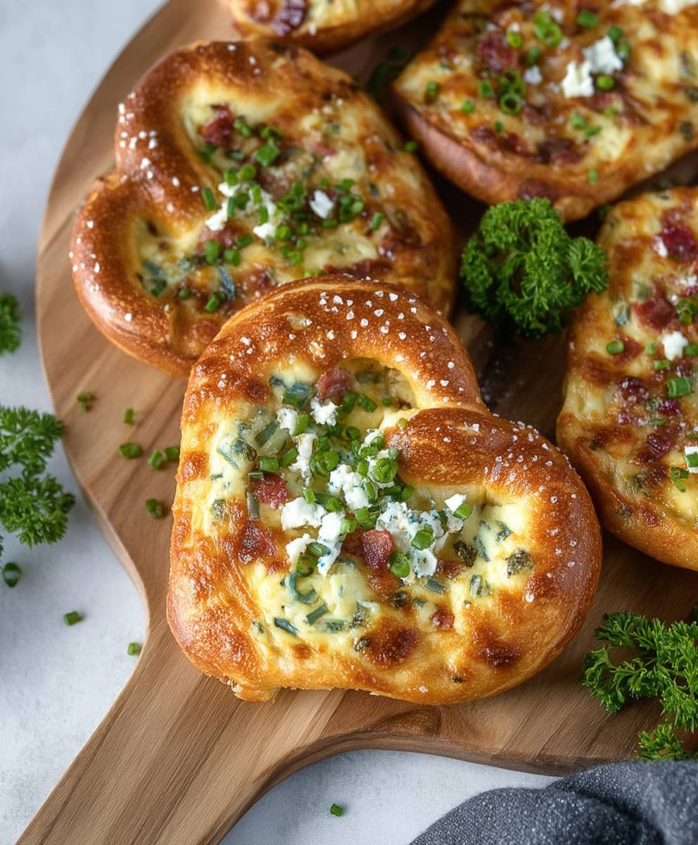 Flammkuchen Brezeln Partysnack