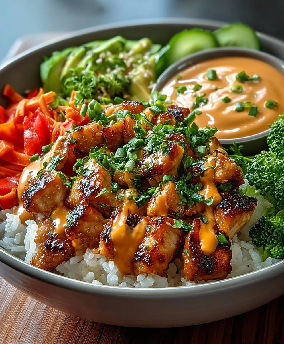 Bang Bang Chicken Bowl
