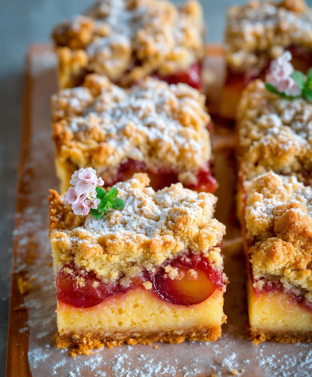 Pflaumenkuchen mit Streusel