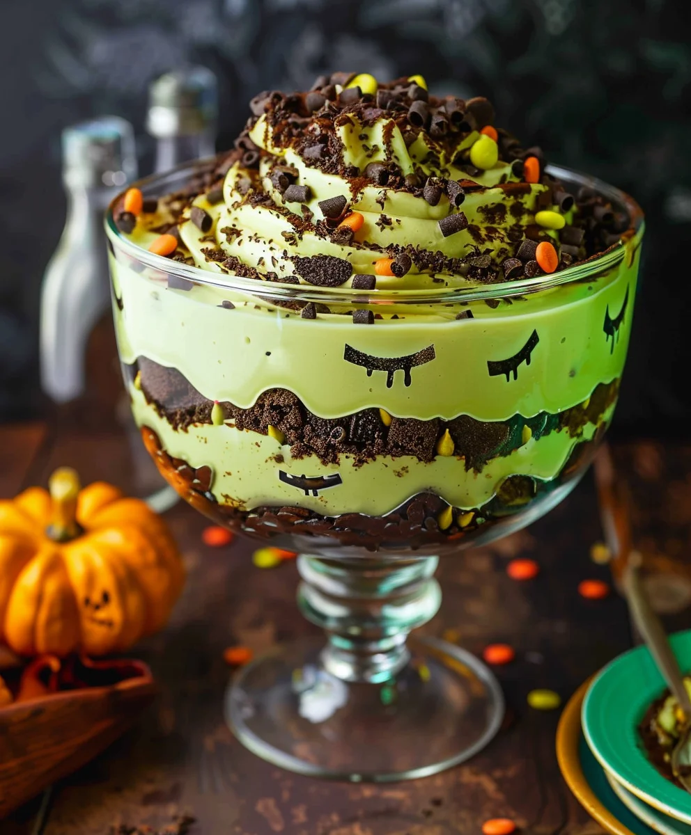Oogie Boogie Trifle: Das perfekte schaurig-süße Dessert!