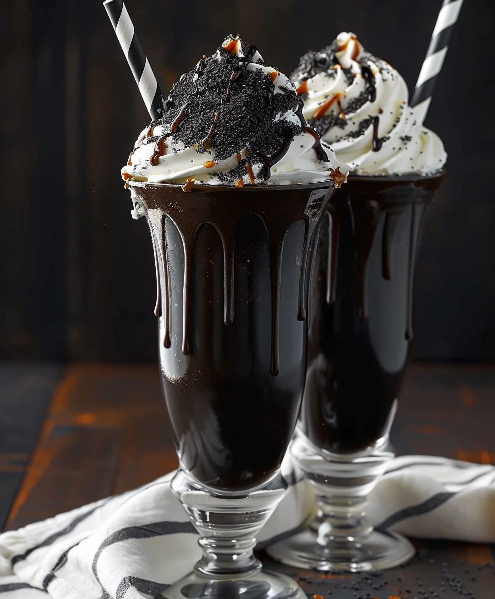 Black Milkshake: Das Rezept für den unwiderstehlichen Genuss