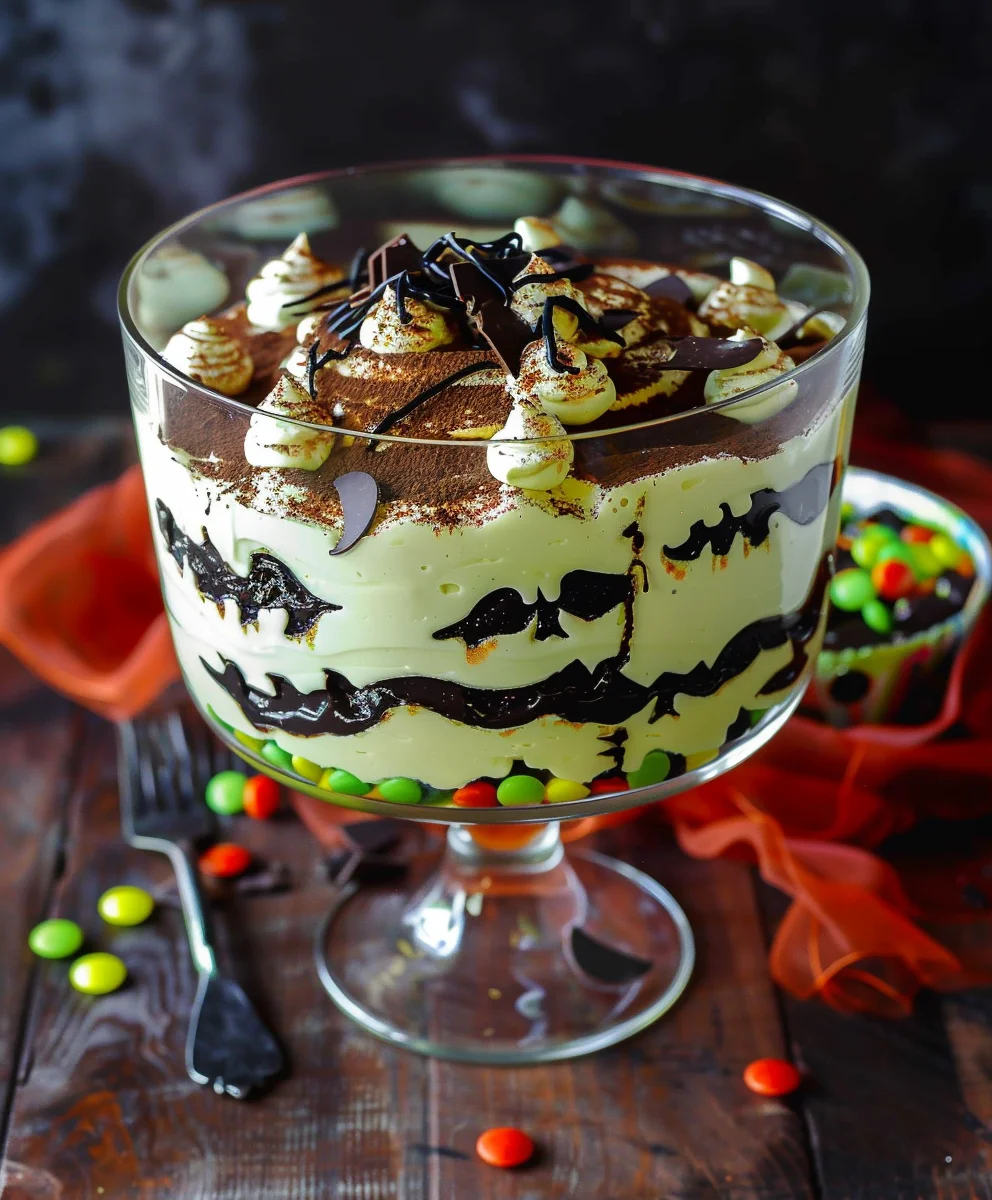 Oogie Boogie Trifle: Das perfekte schaurig-süße Dessert!