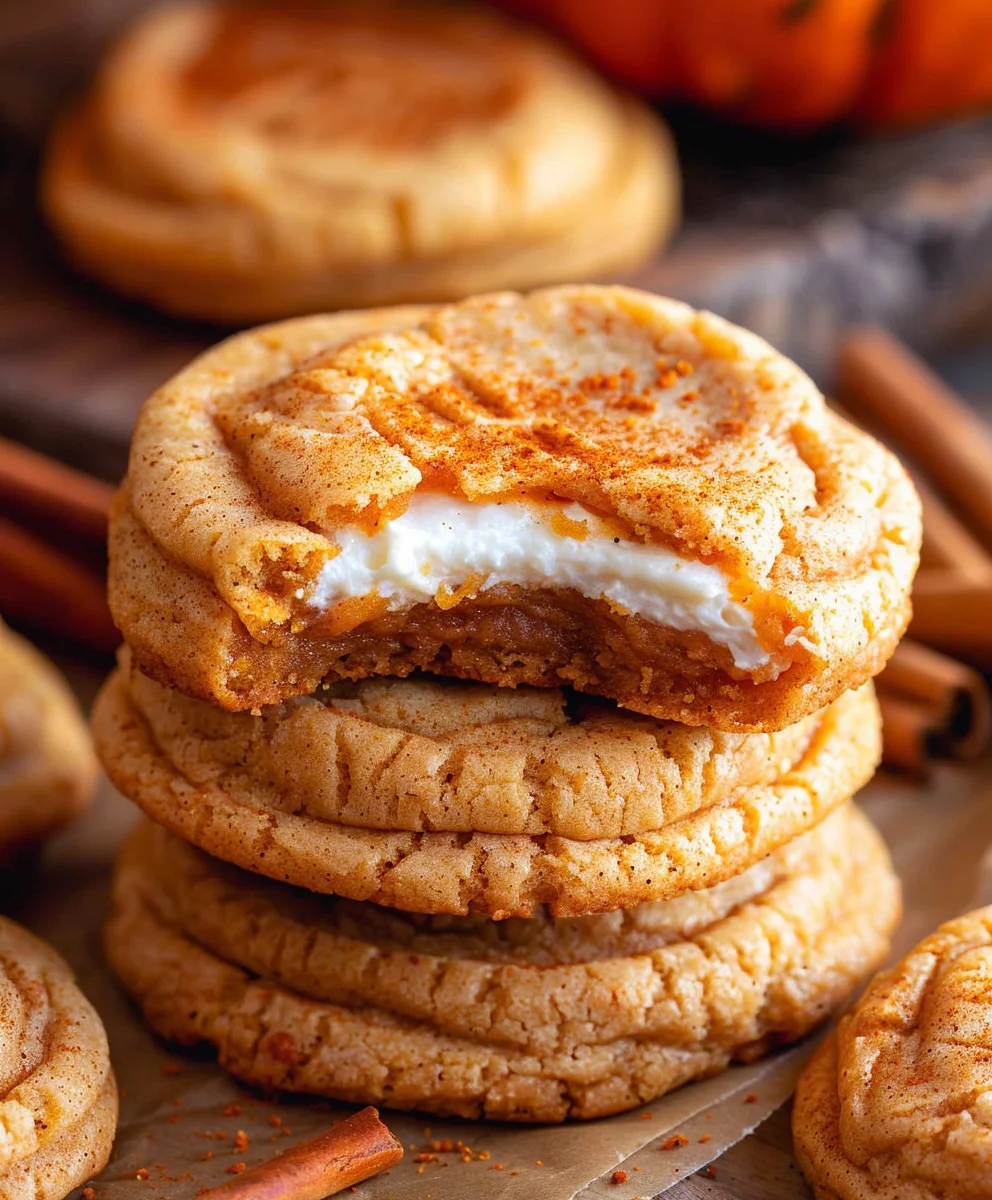 Himmlische Kürbis-Cheesecake-Cookies: Herbst-Genuss backen!