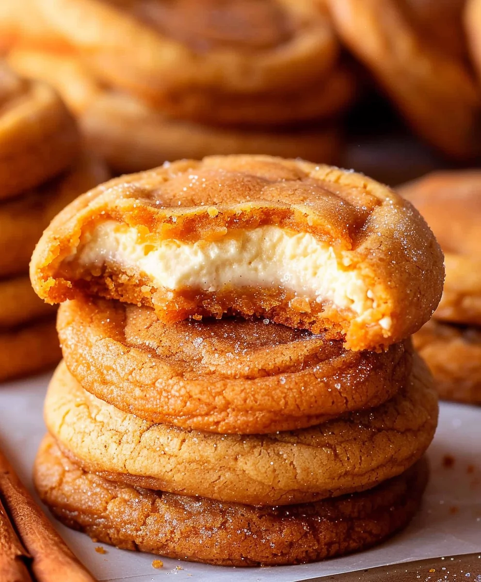 Himmlische Kürbis-Cheesecake-Cookies: Herbst-Genuss backen!