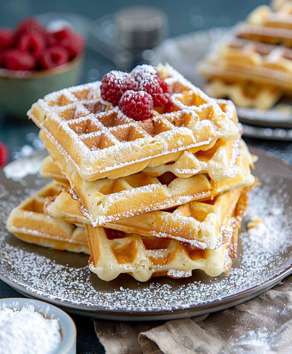 Belgische Waffeln Teig
