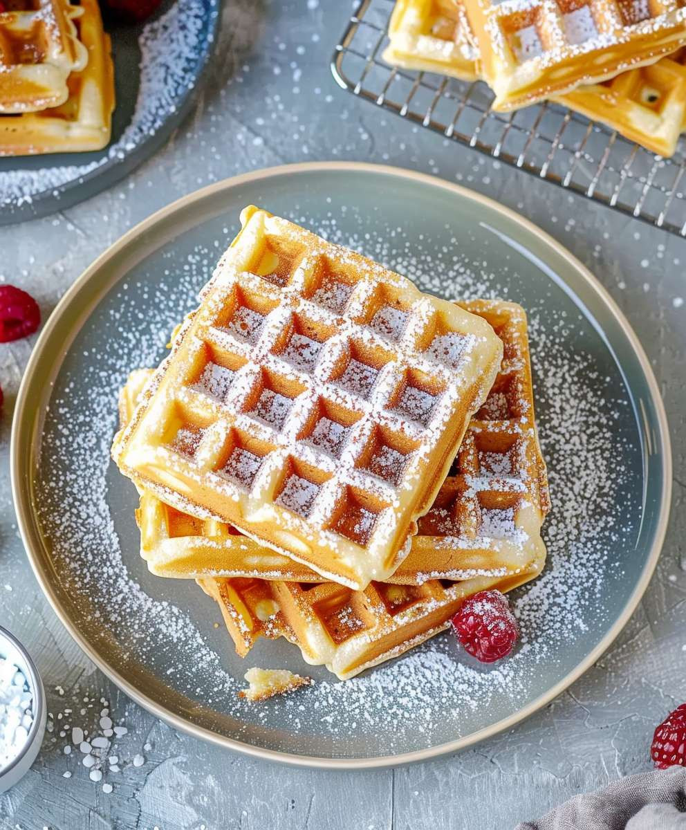 Belgische Waffeln Teig