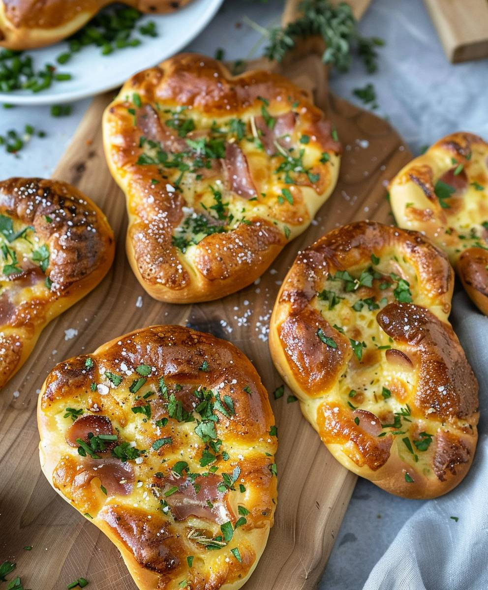 Flammkuchen Brezeln Partysnack