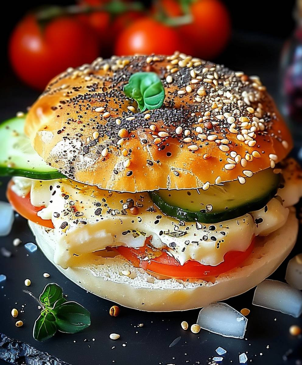 Heißer Schafskäse Fladenbrot