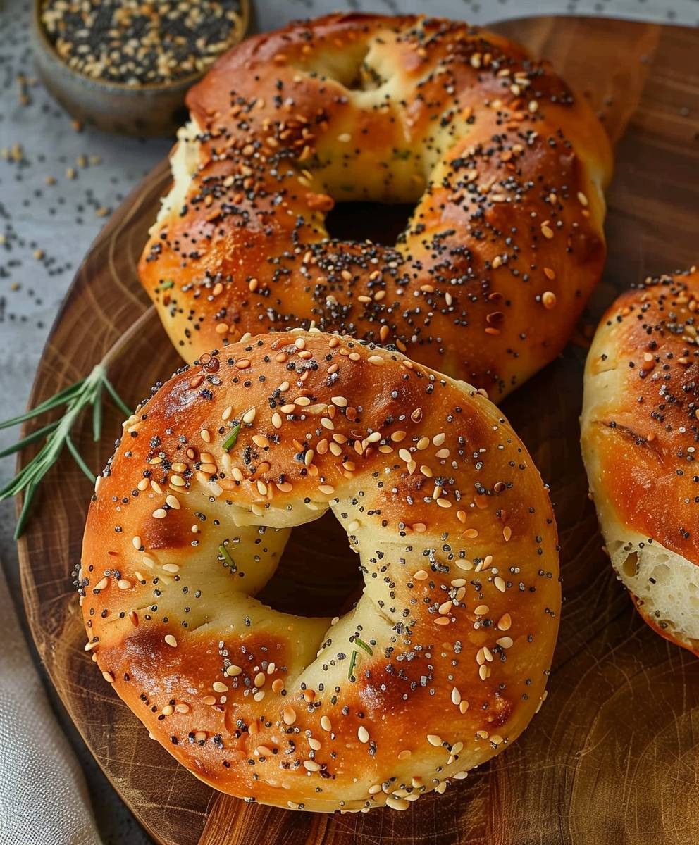 Protein Bagel backen