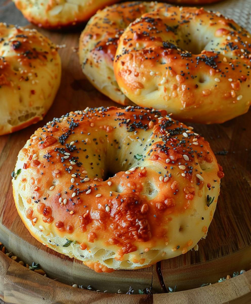 Protein Bagel backen