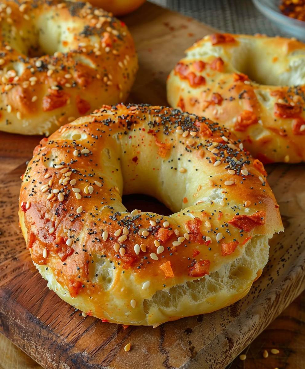Protein Bagel backen