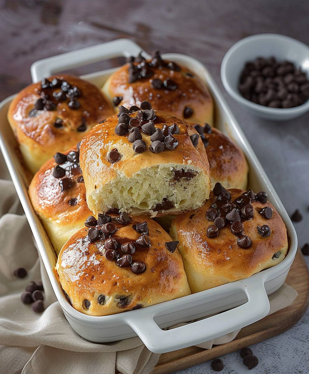 Schokobrötchen selber backen