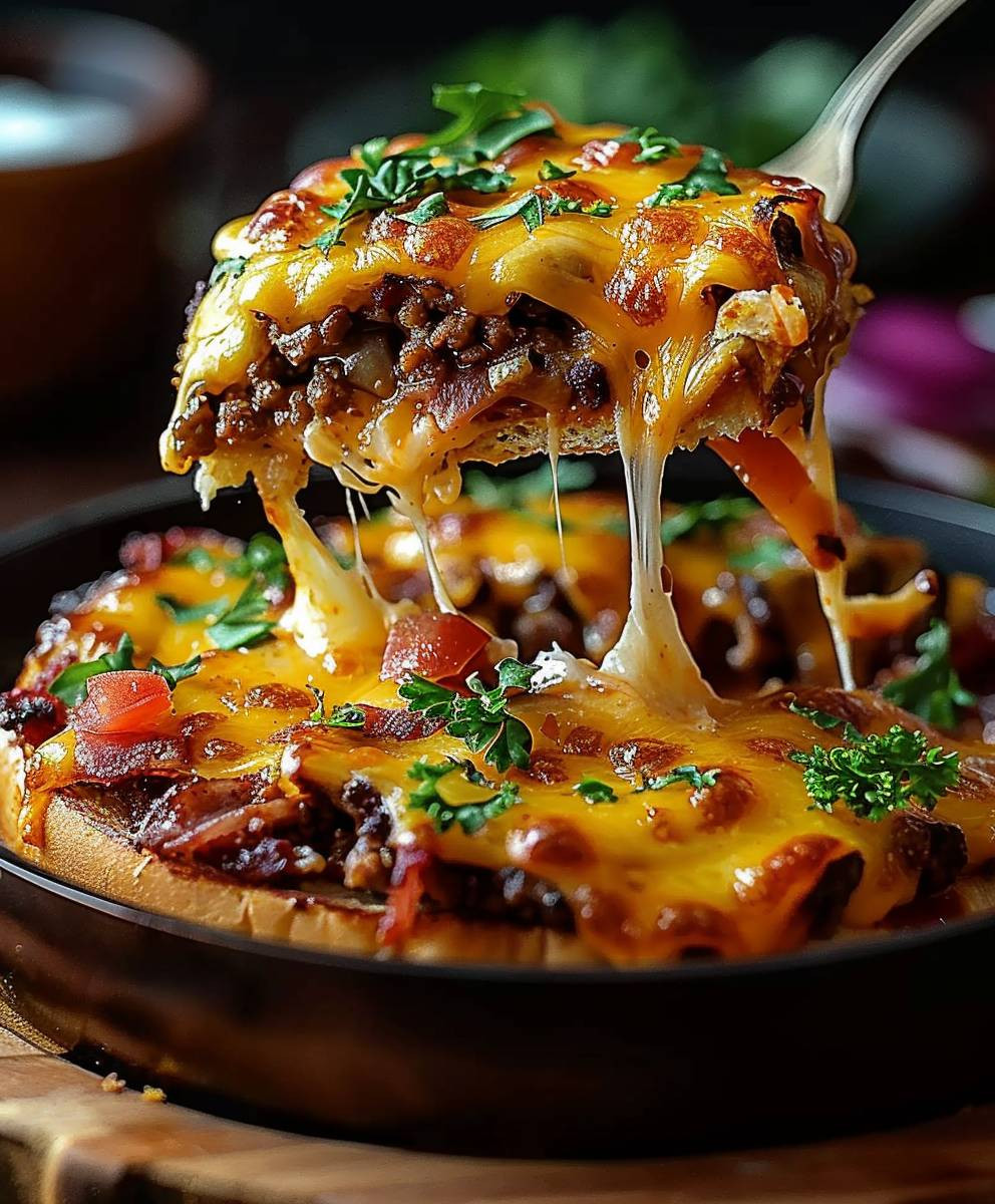 Cheeseburger Auflauf Familie