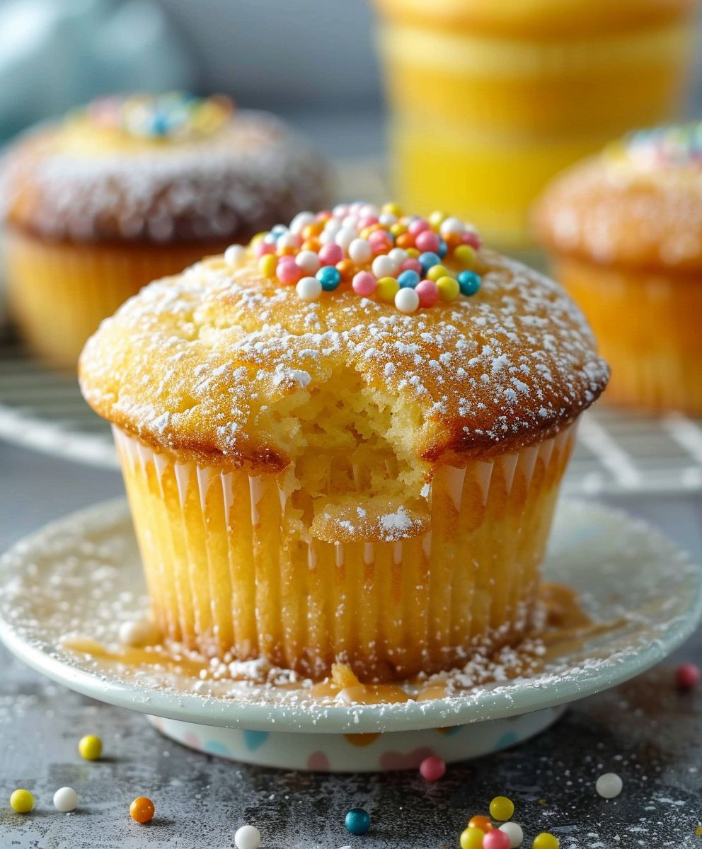Fanta Muffins Kindergeburtstag Einschulung