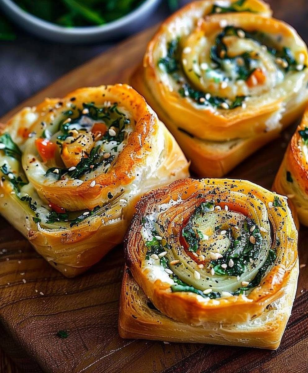 Blätterteig Kombination genießen