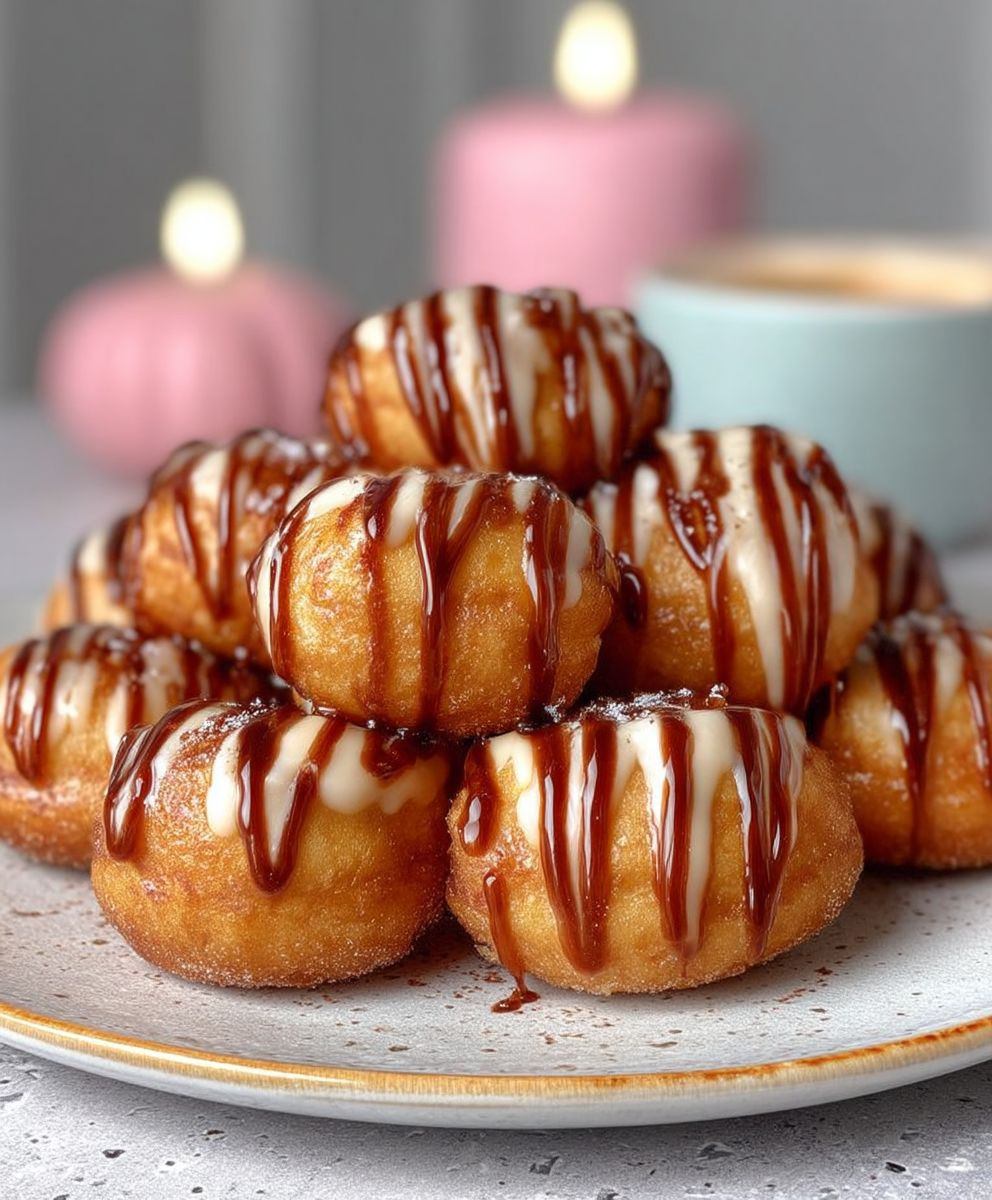 Luftfritteuse Donut Bissen