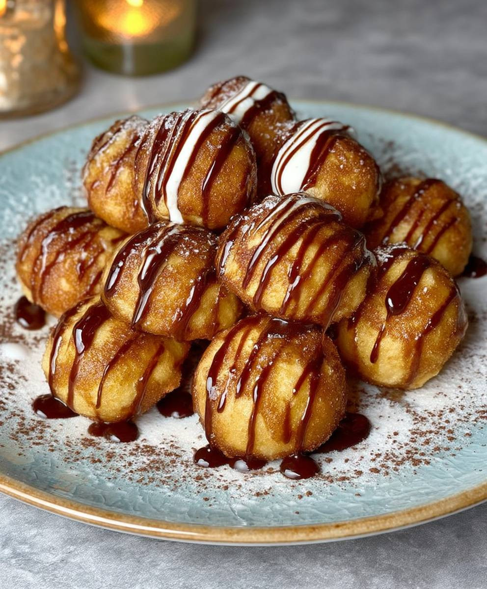 Luftfritteuse Donut Bissen