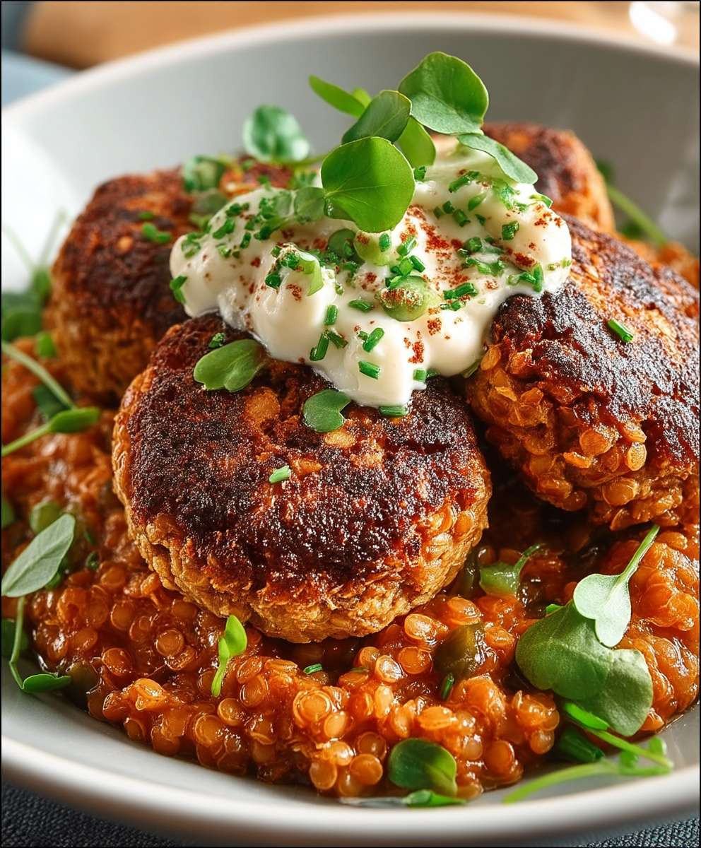 Linsen Frikadellen vegetarisch