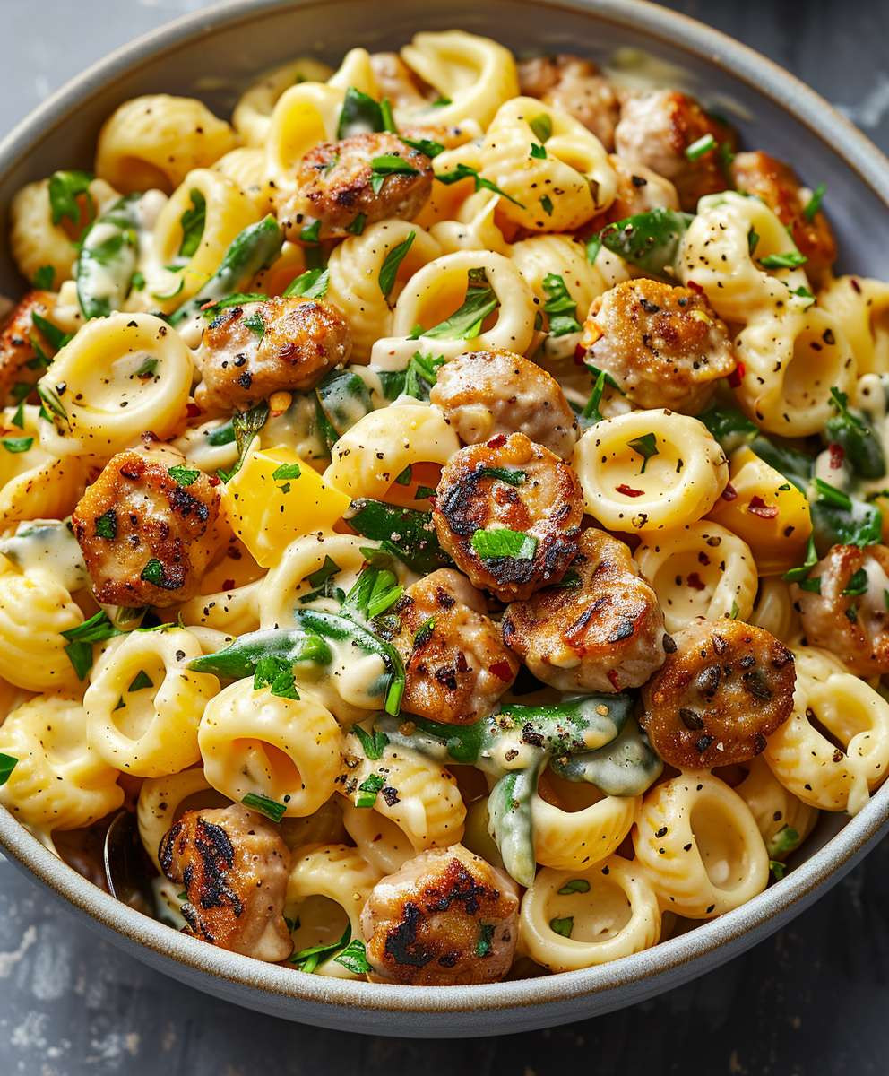 Cremige Protein Pasta