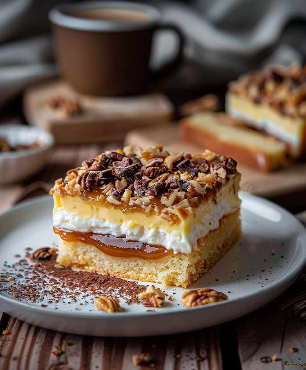 Butterkuchen mit Karamell