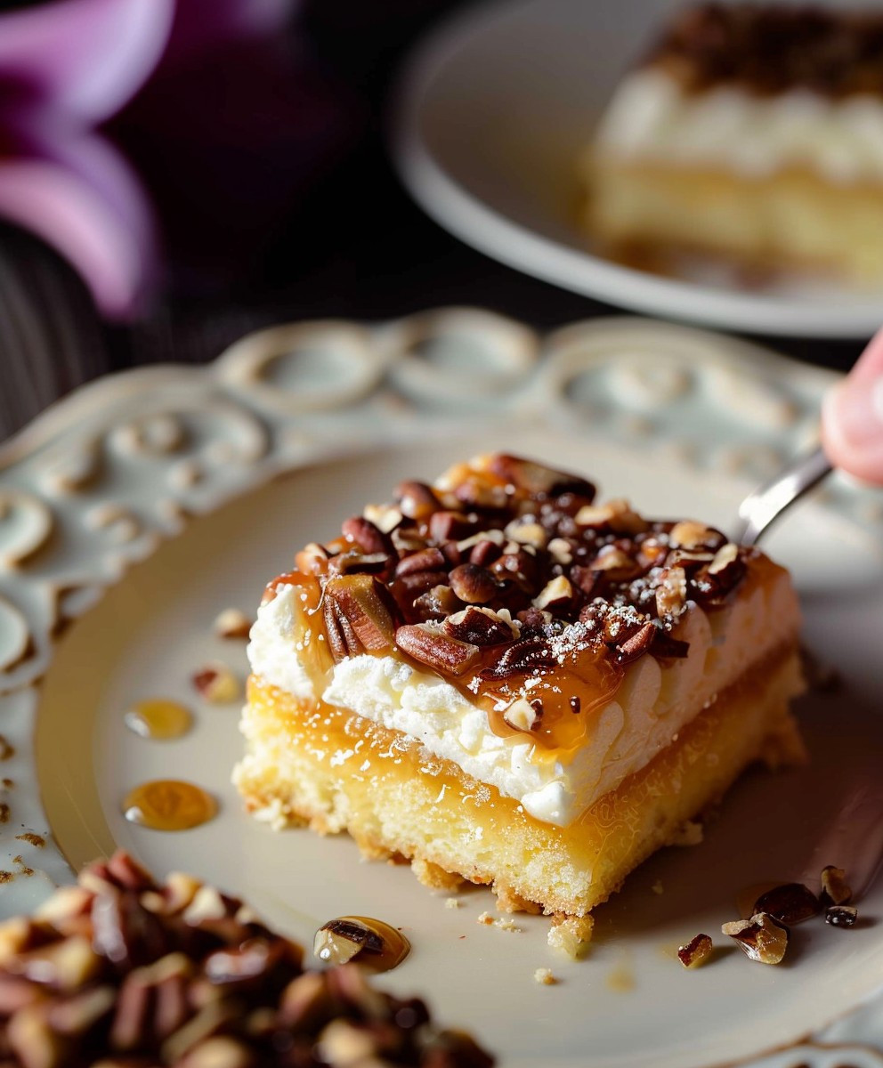 Butterkuchen mit Karamell