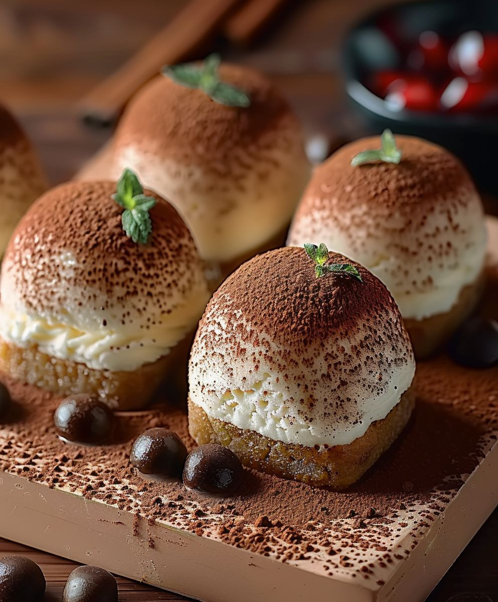 Tiramisu Kugeln einfach lecker