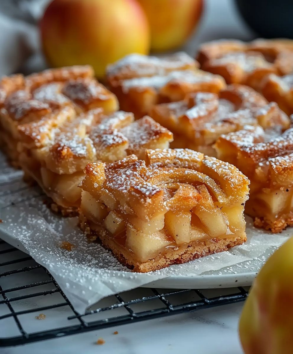 Apfel Zimtschnecken Kuchen Herbst