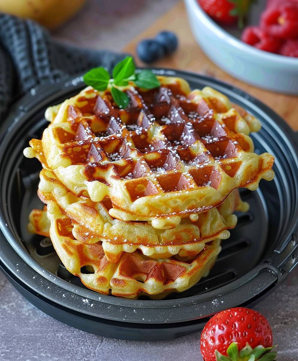 Kartoffelwaffeln Kinder Familie