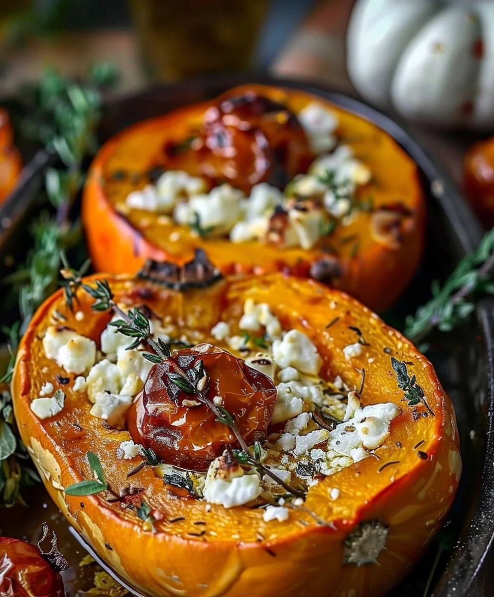 Baked Hokkaido Pumpkin mit Feta: Dein Unglaublich Essenzielles Rezept