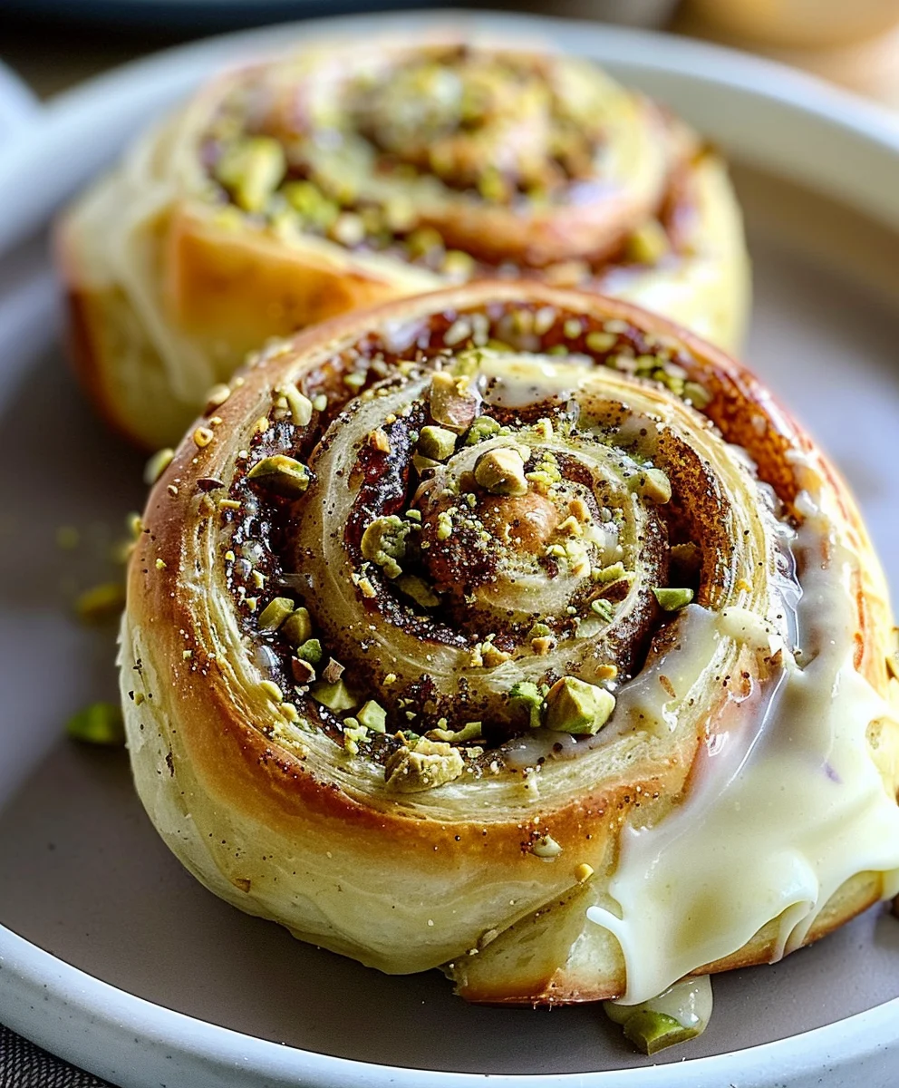 Himmlische Pistaziencreme Zimtschnecken: Dein Mini-Backglück!