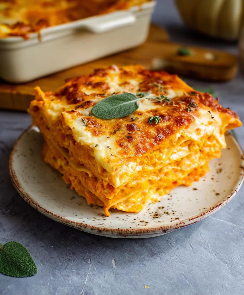 Kürbislasagne – Dein neues Lieblingsrezept für Herbst/Winter