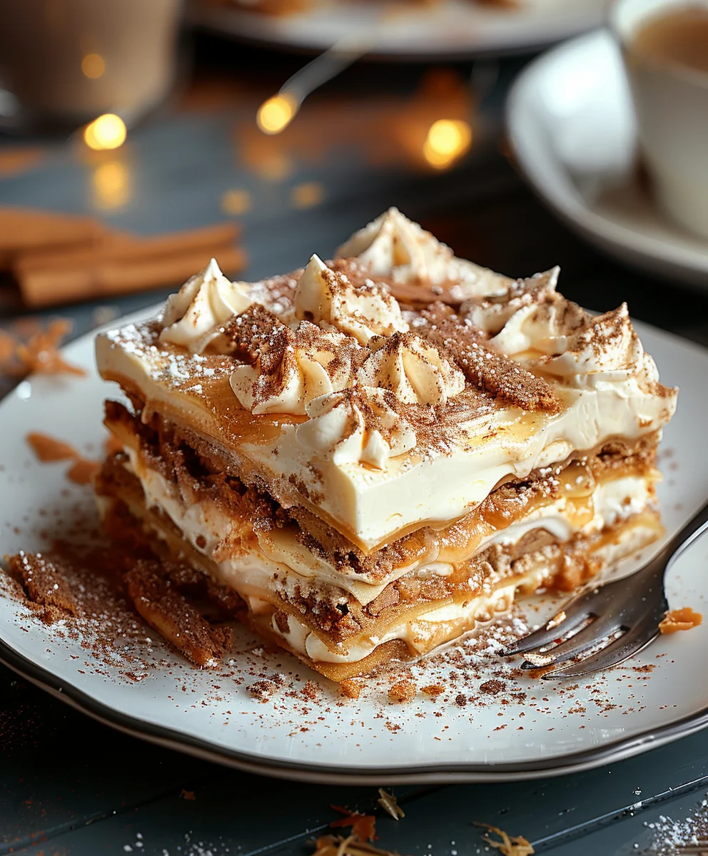 Lebkuchen Lasagne: Festlicher Dessert-Traum für Genießer!
