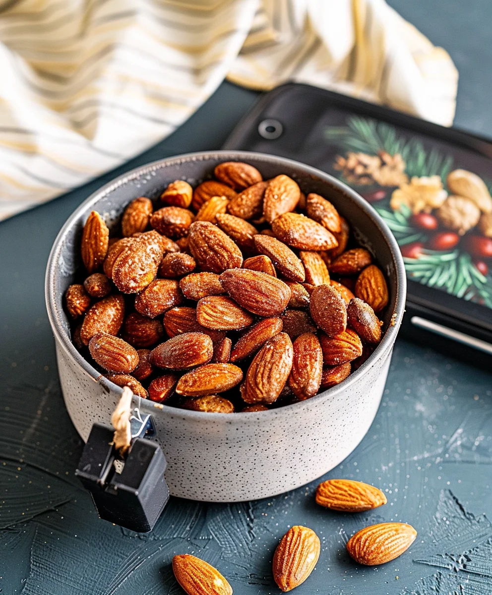 Gebrannte Mandeln Heissluftfritteuse: Schnell & einfach!