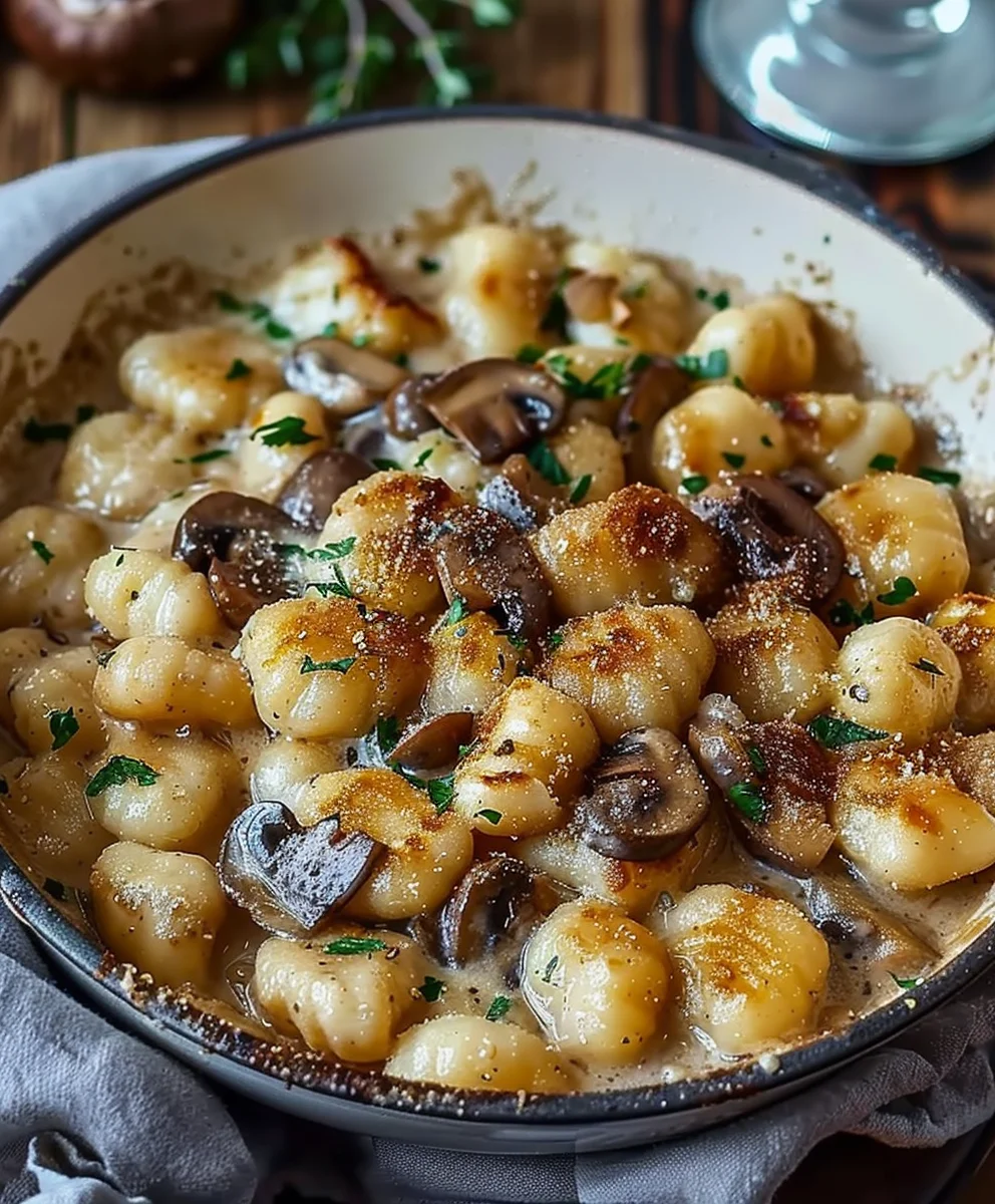 Cremige Gnocchi Pilz Pfanne Ein Unglaubliches Ultimatives Rezept