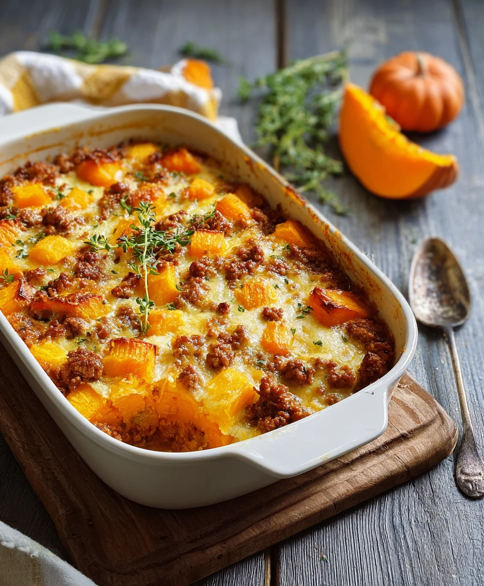 Der beste Kurbis Hackfleisch Auflauf: Rezept zum Verlieben!