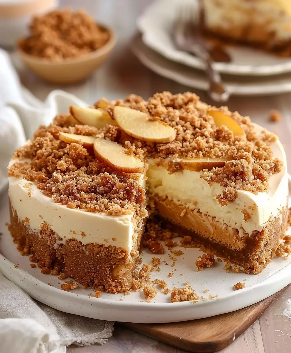 Apfel Crumble Käsekuchen Rezept: Lecker & Einfach Backen