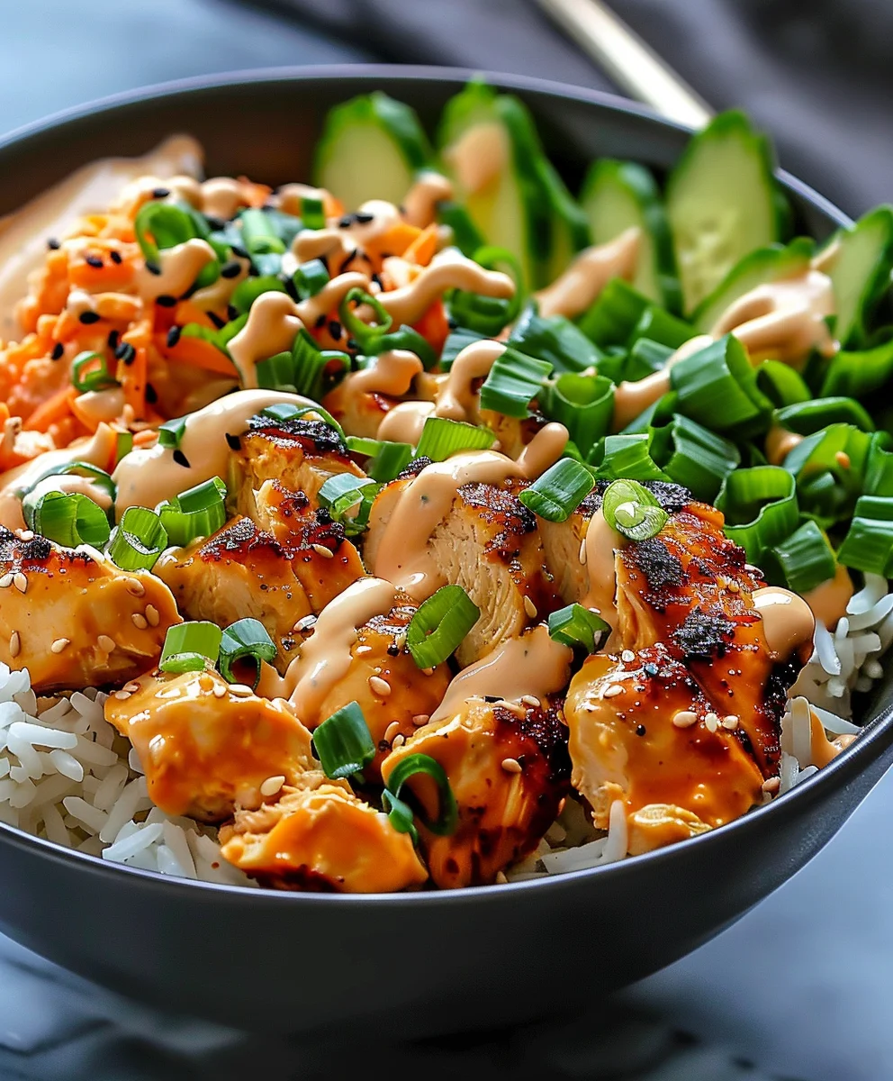 Dein schnelles Bang Bang Chicken Bowl Rezept – Unwiderstehlich!