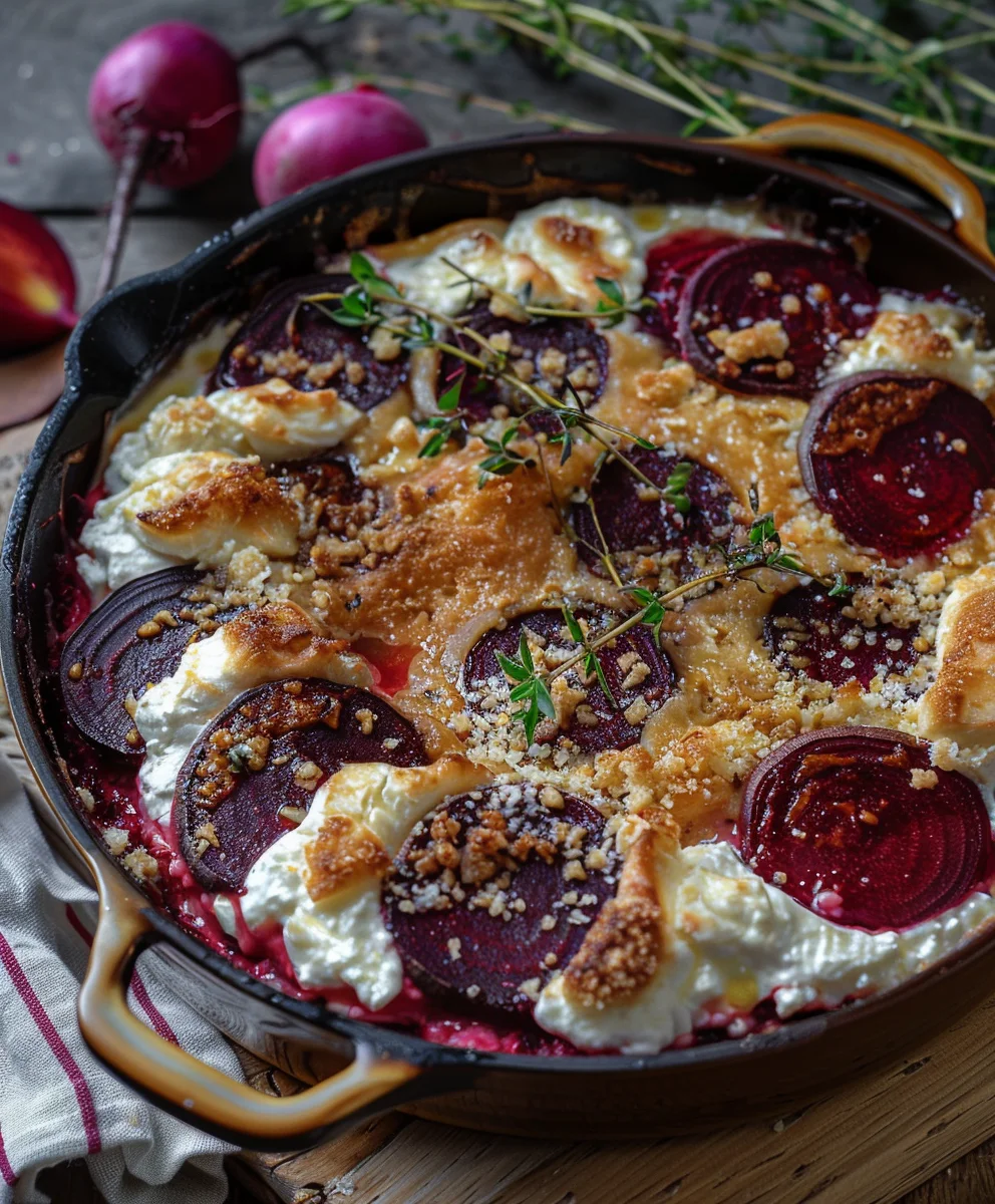 Rote Bete Gratin mit Ziegenkäse: Ein Genuss für jeden Tag!