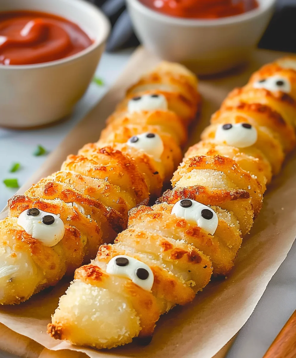 Mummy Mozzarella Sticks: Gruselig leckerer Snack!