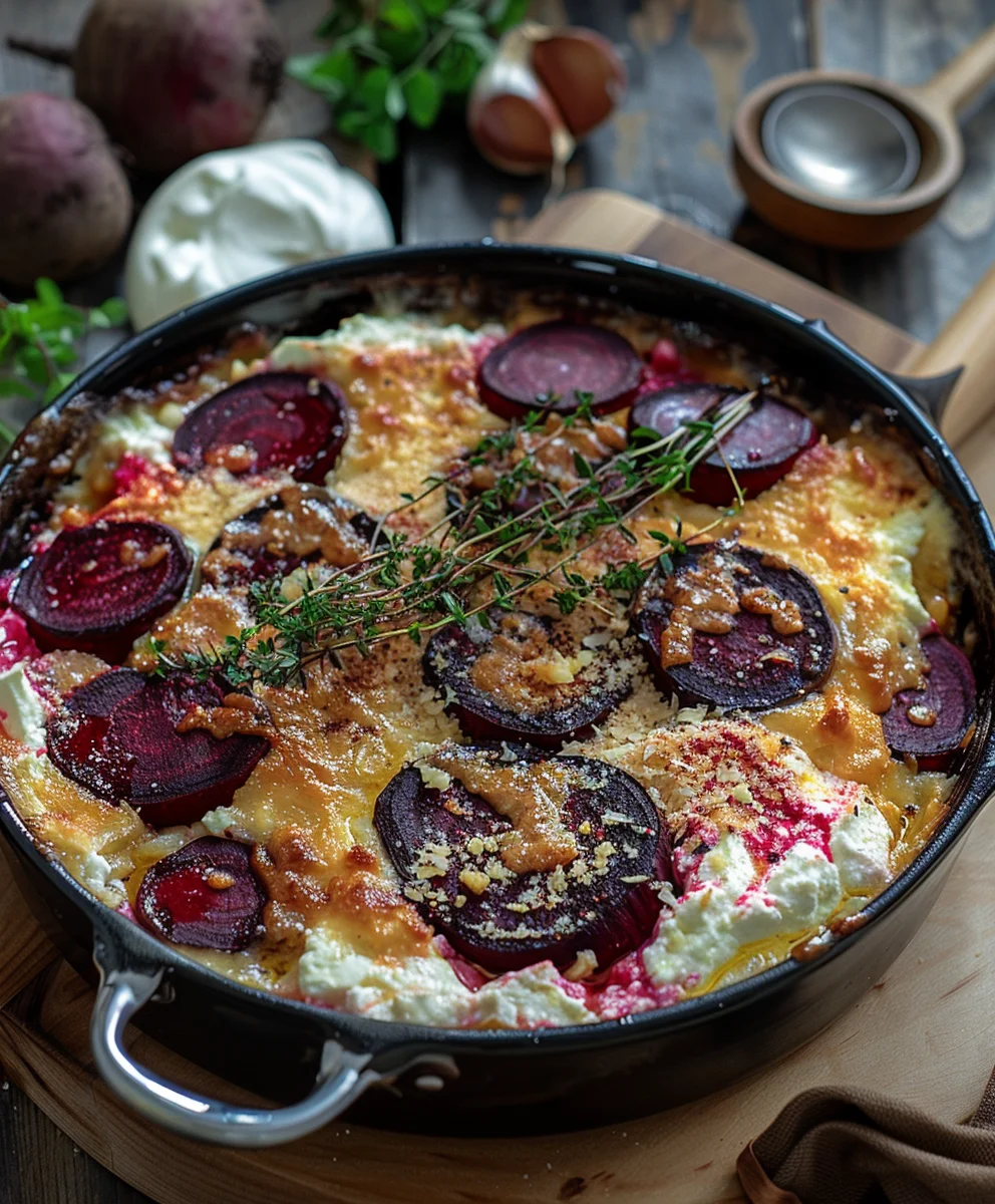 Rote Bete Gratin mit Ziegenkäse: Ein Genuss für jeden Tag!