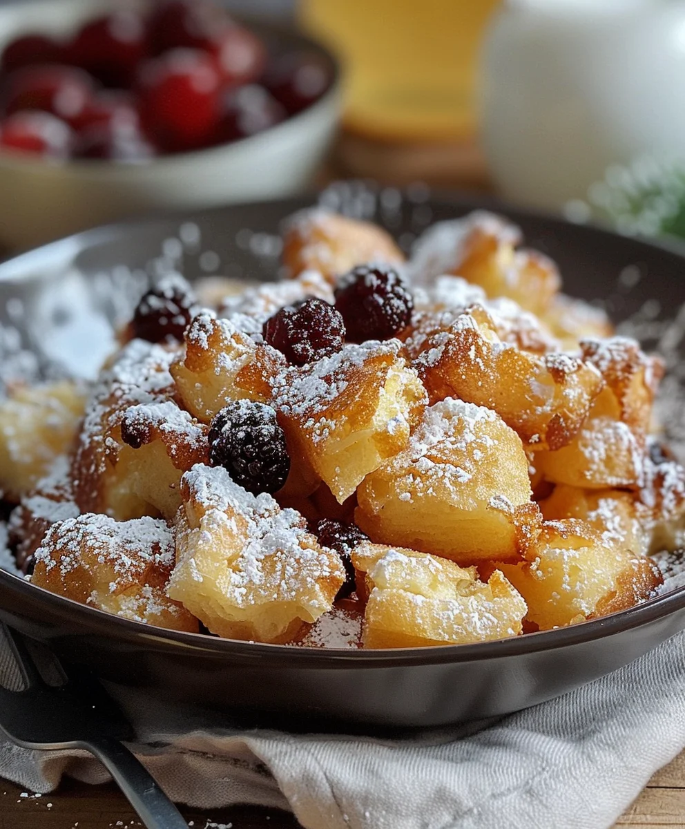 Kaiserschmarrn Airfryer: Luftig-leichter Genuss fix gemacht!