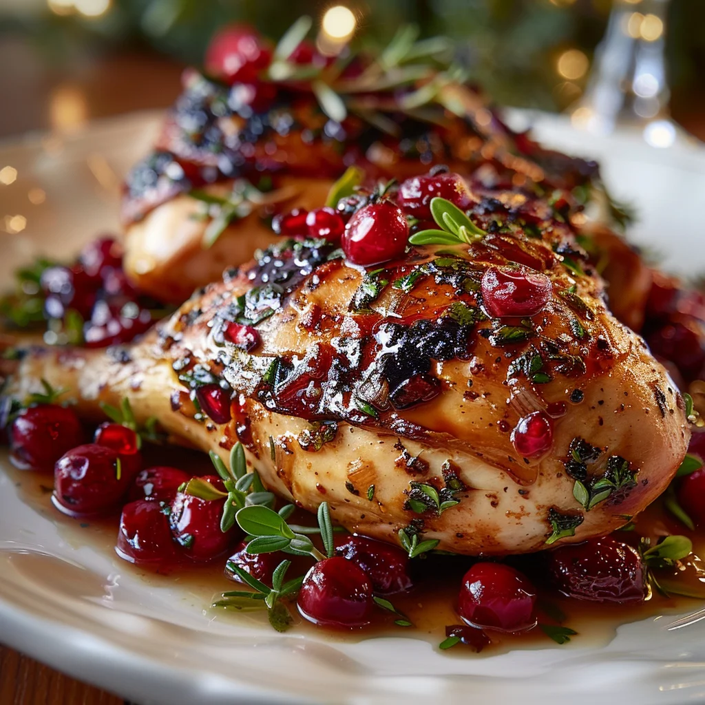 Weihnachtliche Hähnchenbrust: Dein festlicher Genuss!