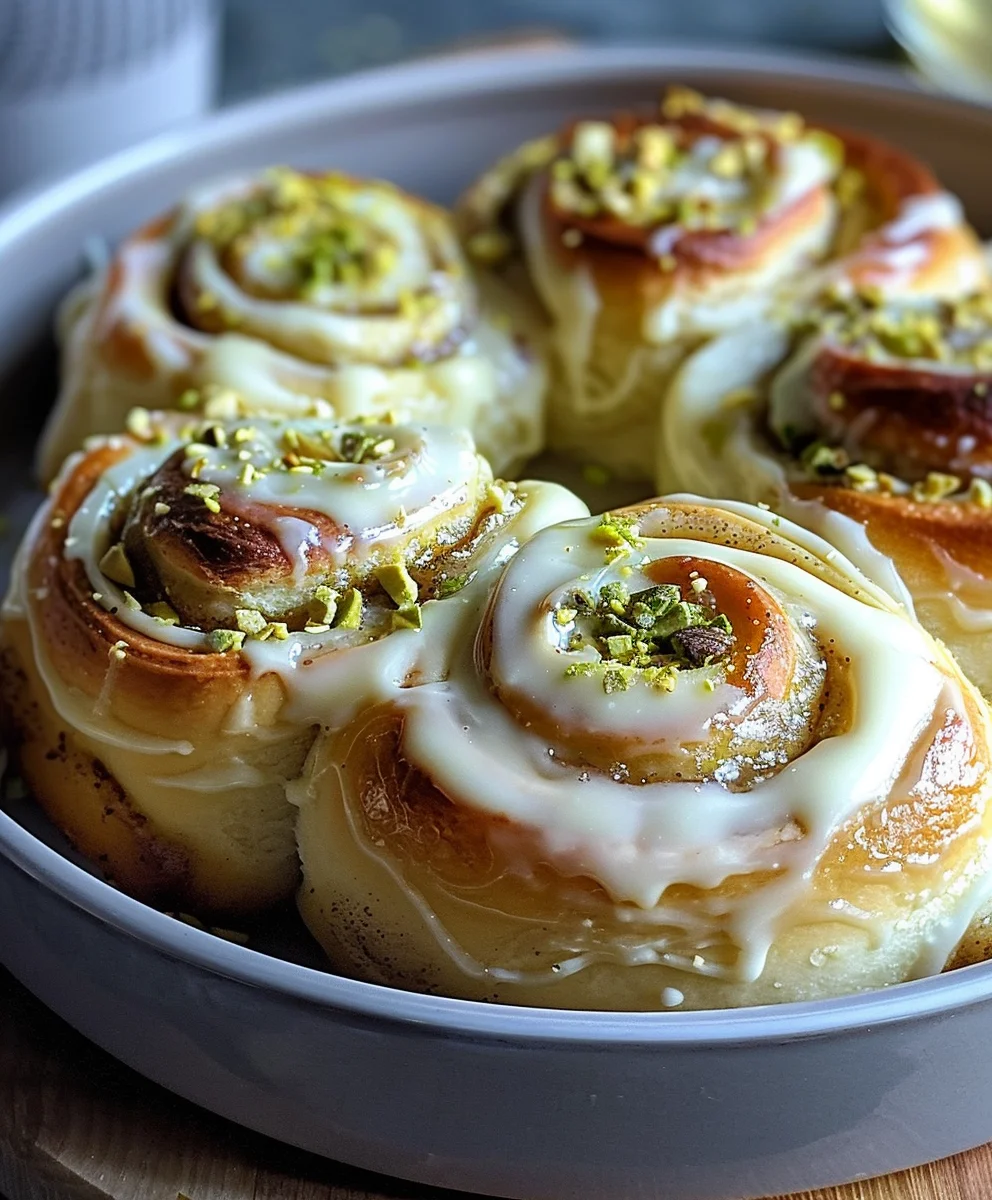 Himmlische Pistaziencreme Zimtschnecken: Dein Mini-Backglück!