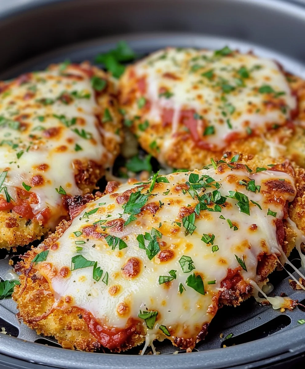Gesund & Knusprig: Hähnchen Parmesan aus der Heissluftfritteuse