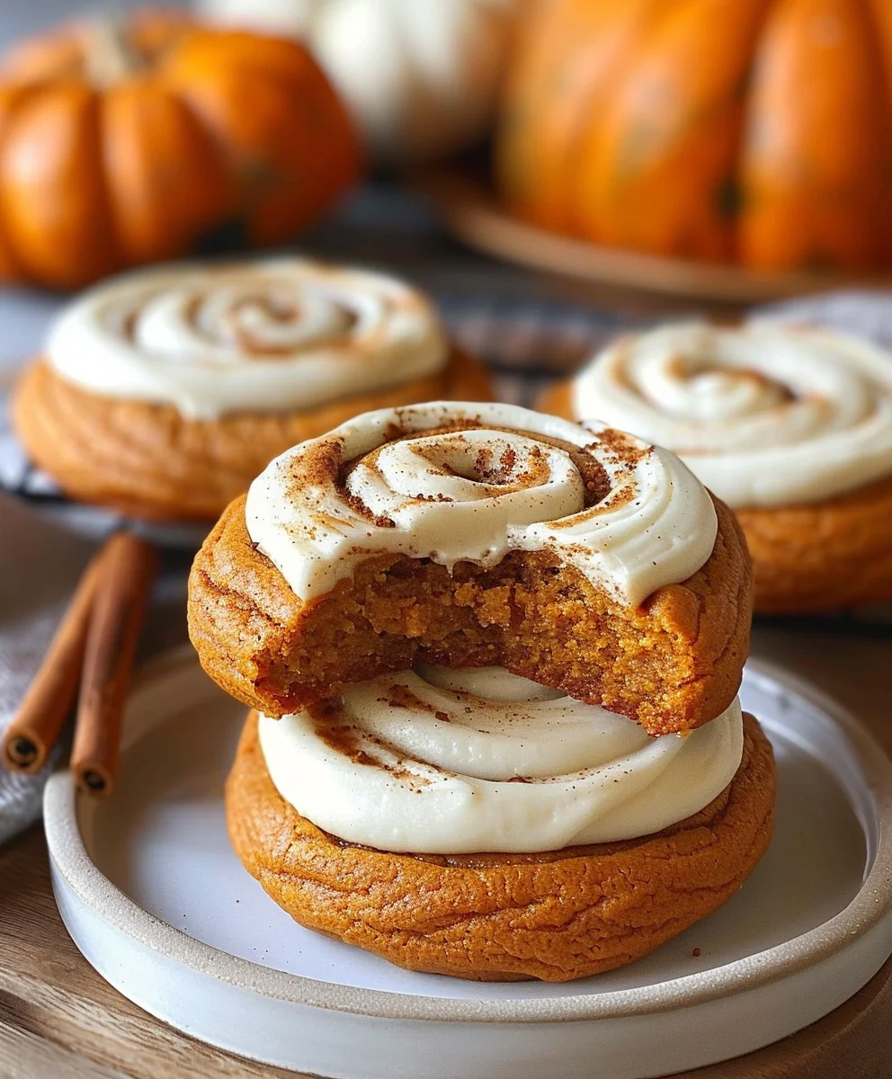 Kürbis-Cookies mit Frischkäse-Frosting: Das beste Rezept